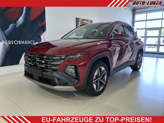 Hyundai TUCSON - GO+ 1.6 T-GDI Hybrid 4WD AT 158 kW / 215 PS Smart Sense-Paket, 2-Zonen-Klimaautomatik, Android Auto, Apple CarPlay, Voll-LED Scheinwerfer, Keyless Go, Navigationssystem, Virtual Cockpit, 18 Zoll Leichtmetallfelgen, uvm.