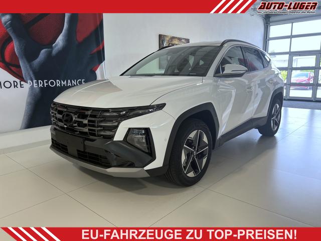 Hyundai TUCSON - GO+ 1.6 T-GDI Hybrid 4WD AT 158 kW / 215 PS Smart Sense-Paket, 2-Zonen-Klimaautomatik, Android Auto, Apple CarPlay, Voll-LED Scheinwerfer, Keyless Go, Navigationssystem, Virtual Cockpit, 18 Zoll Leichtmetallfelgen, uvm.