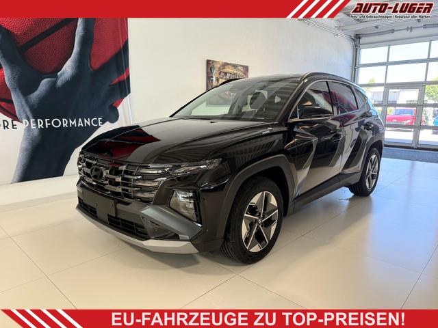 Hyundai TUCSON - GO+ 1.6 T-GDI 48V 2WD 117 kW (160 PS) 2-Zonen-Klimaautomatik, Android Auto, Apple CarPlay, Voll-LED Scheinwerfer, Keyless Go, Navigationssystem, Virtual Cockpit, 18 Zoll Leichtmetallfelgen, uvm.