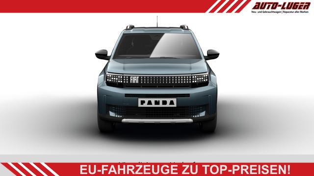 Fiat Panda - La Prima HYBRID 1.2 eDCT 81 kW (110 PS) Klimaautomatik, Radio, DAB, Navigationssystem, Lenkradheizung, Sitzheizung, Induktionsladen für Smartphones, LED-Scheinwerfer, Lichtsensor, Regensensor, Tempomat, 17 Zoll Leichtmetallfelgen, uvm