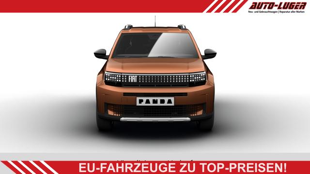 Fiat Panda - La Prima HYBRID 1.2 eDCT 81 kW (110 PS) Klimaautomatik, Radio, DAB, Navigationssystem, Lenkradheizung, Sitzheizung, Induktionsladen für Smartphones, LED-Scheinwerfer, Lichtsensor, Regensensor, Tempomat, 17 Zoll Leichtmetallfelgen, uvm