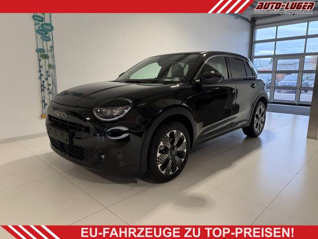 Fiat 600 - La Prima Hybrid 1.2 T3 107 kW (145 PS) DCT Klimaautomatik, Massagesitz, Sitzheizung, elektrisch verstellbarer Fahrersitz, Radio, DAB, Apple CarPlay, Android Auto, Navigationssystem, 18 Zoll Leichtmetallfelgen, uvm.