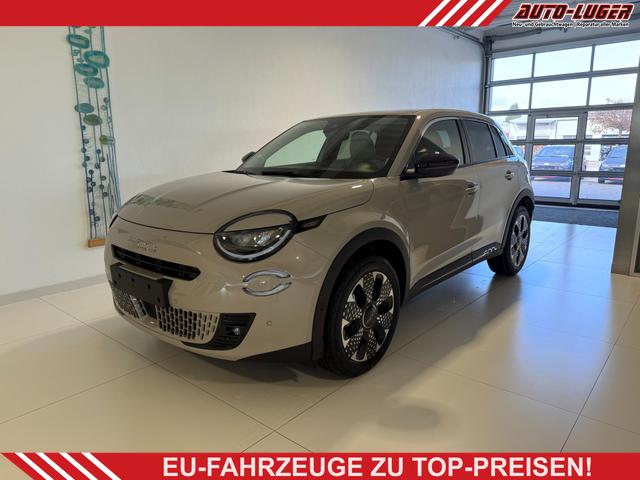 Fiat 600 - La Prima Hybrid 1.2 T3 107 kW (145 PS) DCT Klimaautomatik, Massagesitz, Sitzheizung, elektrisch verstellbarer Fahrersitz, Radio, DAB, Apple CarPlay, Android Auto, Navigationssystem, 18 Zoll Leichtmetallfelgen, uvm.