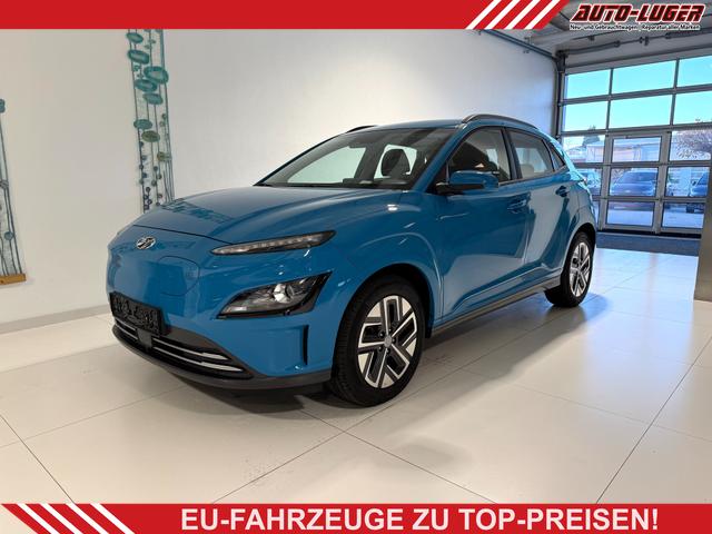 Hyundai KONA - Select / Select-Paket Elektro 2WD Lenkradheizung, Sitzheizung, Klimaautomatik, Radio, DAB, Android Auto, Apple Carplay, Einparkhilfe hinten, Rückfahrkamera, Abstandstempomat ACC, Lichtsensor, 17 Zoll Leichtmetallfelgen, uvm.
