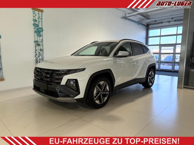 Hyundai TUCSON - GO+ 1.6 T-GDI 48V 2WD 117 kW (160 PS) 2-Zonen-Klimaautomatik, Android Auto, Apple CarPlay, Voll-LED Scheinwerfer, Keyless Go, Navigationssystem, Virtual Cockpit, 18 Zoll Leichtmetallfelgen, uvm.