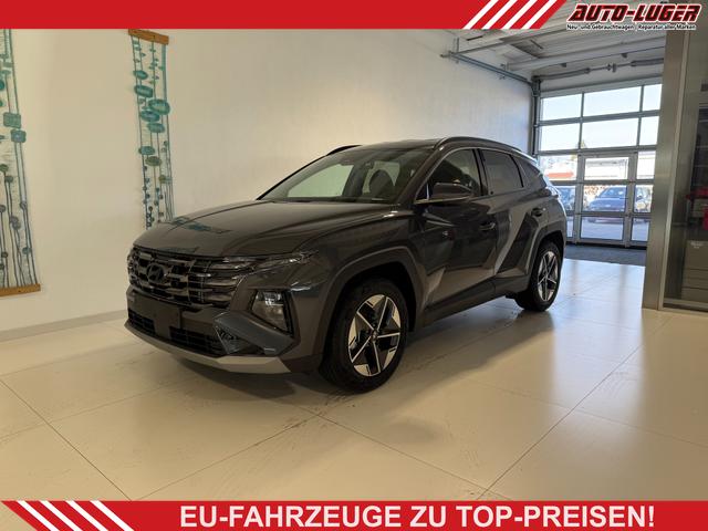 Hyundai TUCSON - GO+ 1.6 T-GDI 48V 2WD 117 kW (160 PS) 2-Zonen-Klimaautomatik, Android Auto, Apple CarPlay, Voll-LED Scheinwerfer, Keyless Go, Navigationssystem, Virtual Cockpit, 18 Zoll Leichtmetallfelgen, uvm.