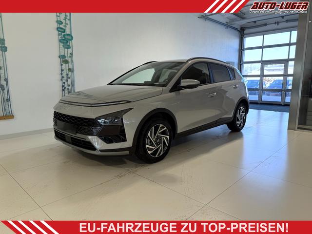 Hyundai BAYON - GO+ 1.0 T-GDI DCT 74 kW (101 PS) Toter-Winkel-Assistent, Induktive Ladestation, Comfort-Paket, Lenkradheizung, Sitzheizung, DAB, Android Auto, Apple CarPlay, Navigationssystem, LED-Scheinwerfer, Einparkhilfe, R&uuml;ckfahrkamera, uvm.