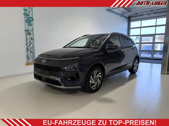 Hyundai BAYON - GO+ 1.0 T-GDI DCT 74 kW (101 PS) Toter-Winkel-Assistent, Induktive Ladestation, Comfort-Paket, Lenkradheizung, Sitzheizung, DAB, Android Auto, Apple CarPlay, Navigationssystem, LED-Scheinwerfer, Einparkhilfe, R&uuml;ckfahrkamera, uvm.