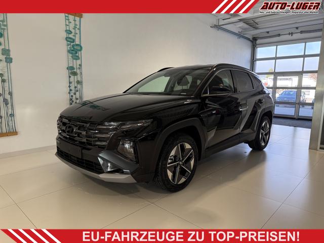 Hyundai TUCSON - GO 1.6 T-GDI 2WD DCT 110 kW (150 PS) 2-Zonen-Klimaautomatik, Sitzheizung, Lenkradheizung, Navigationssystem, DAB, Android Auto, Apple CarPlay, R&uuml;ckfahrkamera, Einparkhilfe vorne und hinten, 18 Zoll Leichtmetallfelgen, uvm.