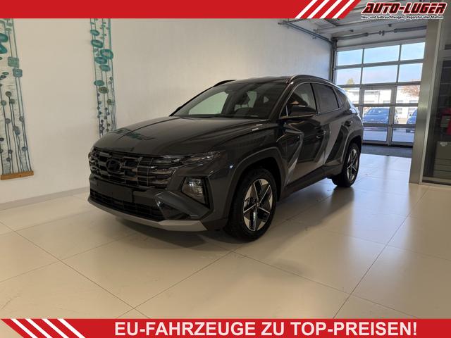 Hyundai TUCSON - GO 1.6 T-GDI 2WD DCT 110 kW (150 PS) 2-Zonen-Klimaautomatik, Sitzheizung, Lenkradheizung, Navigationssystem, DAB, Android Auto, Apple CarPlay, R&uuml;ckfahrkamera, Einparkhilfe vorne und hinten, 18 Zoll Leichtmetallfelgen, uvm.