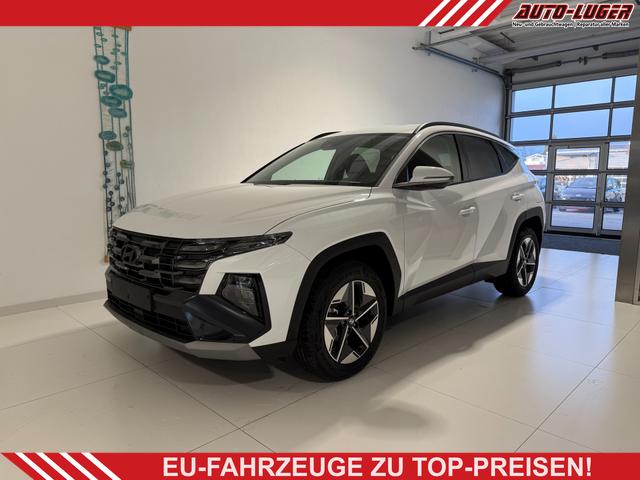 Hyundai TUCSON - GO 1.6 T-GDI Hybrid 2WD AT 176 kW (239 PS) 2-Zonen-Klimaautomatik, Sitzheizung, Lenkradheizung, Navigationssystem, DAB, Android Auto, Apple CarPlay, R&uuml;ckfahrkamera, Einparkhilfe vorne und hinten, 18 Zoll Leichtmetallfelgen, uvm.