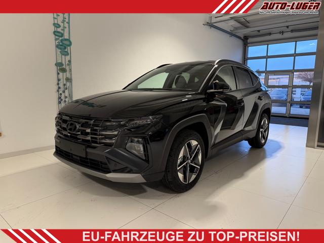 Hyundai TUCSON - GO 1.6 T-GDI Hybrid 2WD AT 176 kW (239 PS) 2-Zonen-Klimaautomatik, Sitzheizung, Lenkradheizung, Navigationssystem, DAB, Android Auto, Apple CarPlay, R&uuml;ckfahrkamera, Einparkhilfe vorne und hinten, 18 Zoll Leichtmetallfelgen, uvm.