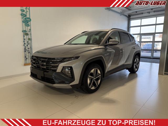 Hyundai TUCSON - GO+ 1.6 T-GDI 2WD DCT 110 kW (150 PS) 2-Zonen-Klimaautomatik, Sitzheizung, Lenkradheizung, Navigationssystem, DAB, Android Auto, Apple CarPlay, R&uuml;ckfahrkamera, Einparkhilfe vorne und hinten, 18 Zoll Leichtmetallfelgen, uvm.