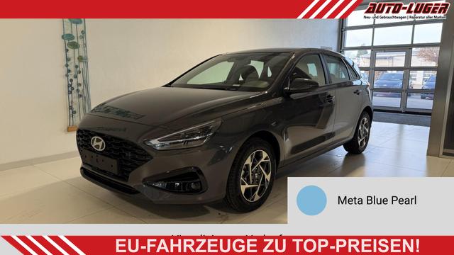 Hyundai i30 - GO 1.5 DPI 71 kW (97 PS) Radio, DAB, Android Auto, Apple CarPlay, Navigationssystem, Bluetooth, Klimaanlage, Lenkradheizung, Sitzheizung, R&uuml;ckfahrkamera, Einparkhilfe vorne und hinten, 16 Zoll Leichtmetallfelgen, uvm.