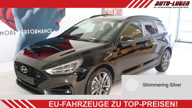 Hyundai i30 - GO+ 1.0 TGDi DCT 73 kW (100 PS) Navigationssystem, Radio, DAB, Android Auto, Apple CarPlay, 2-Zonen-Klimaautomatik, Lenkradheizung, Sitzheizung, Induktionsladen des Smartphones, 17" Leichtmetallfelgen, uvm.