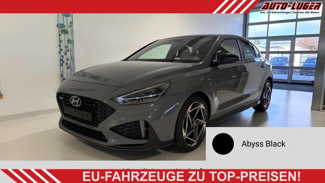 Hyundai i30 - N Line 1.5 T-GDI DCT 48V 103 kW (140 PS) Adaptiver Tempomat, Sitz-Paket, Lenkradheizung, Sitzheizung, 2-Zonen-Klimaautomatik, DAB, Apple CarPlay, Android Auto, Navigationssystem, Regensensor, 18 Zoll Leichtmetallfelgen, uvm.