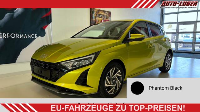 Hyundai i20 - GO+ 1.0 T-GDI DCT 73 kW (100 PS) Lenkradheizung, Sitzheizung, Klimaautomatik, DAB, Android Auto, Apple CarPlay, Navigationssystem, Digitales Cockpit, Einparkhilfe hinten, R&uuml;ckfahrkamera, LED-Scheinwerfer, 16 Zoll Leichtmetallfelgen, uvm.