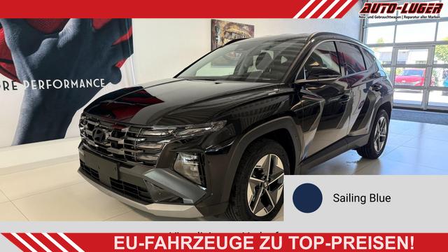 Hyundai TUCSON - GO+ 1.6 T-GDI 48V 2WD 117 kW (160 PS) 2-Zonen-Klimaautomatik, Android Auto, Apple CarPlay, Voll-LED Scheinwerfer, Keyless Go, Navigationssystem, Virtual Cockpit, 18 Zoll Leichtmetallfelgen, uvm.