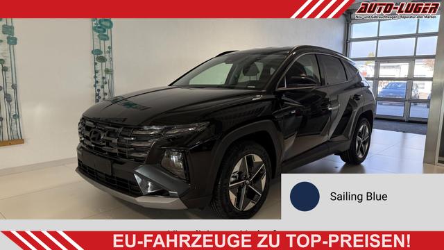Hyundai TUCSON - GO 1.6 T-GDI 2WD DCT 110 kW (150 PS) 2-Zonen-Klimaautomatik, Sitzheizung, Lenkradheizung, Navigationssystem, DAB, Android Auto, Apple CarPlay, R&uuml;ckfahrkamera, Einparkhilfe vorne und hinten, 18 Zoll Leichtmetallfelgen, uvm.