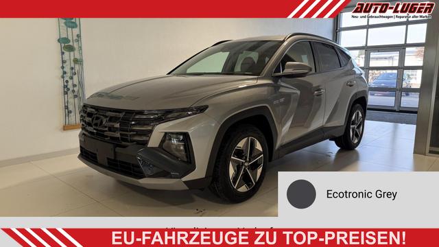Hyundai TUCSON - GO+ 1.6 T-GDI 2WD DCT 110 kW (150 PS) 2-Zonen-Klimaautomatik, Sitzheizung, Lenkradheizung, Navigationssystem, DAB, Android Auto, Apple CarPlay, R&uuml;ckfahrkamera, Einparkhilfe vorne und hinten, 18 Zoll Leichtmetallfelgen, uvm.