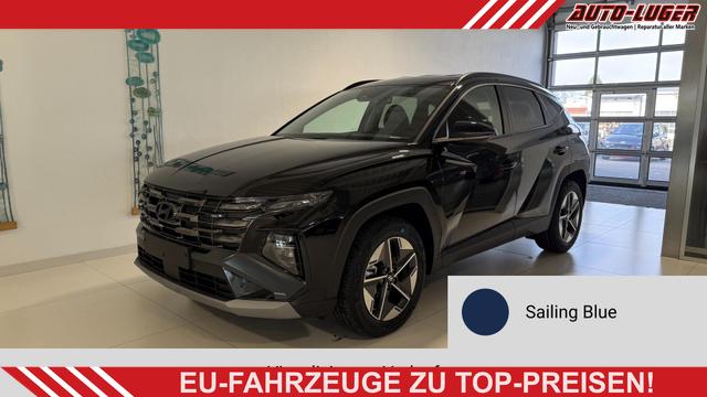 Hyundai TUCSON - GO+ 1.6 T-GDI 2WD DCT 110 kW (150 PS) 2-Zonen-Klimaautomatik, Sitzheizung, Lenkradheizung, Navigationssystem, DAB, Android Auto, Apple CarPlay, R&uuml;ckfahrkamera, Einparkhilfe vorne und hinten, 18 Zoll Leichtmetallfelgen, uvm.