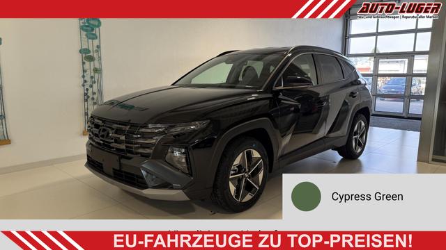 Hyundai TUCSON - GO+ 1.6 T-GDI 2WD DCT 110 kW (150 PS) 2-Zonen-Klimaautomatik, Sitzheizung, Lenkradheizung, Navigationssystem, DAB, Android Auto, Apple CarPlay, R&uuml;ckfahrkamera, Einparkhilfe vorne und hinten, 18 Zoll Leichtmetallfelgen, uvm.