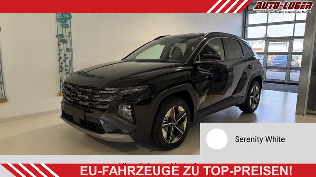Hyundai TUCSON - GO+ 1.6 T-GDI Hybrid 4WD AT 176kW / 239PS 2-Zonen-Klimaautomatik, Sitzheizung, Lenkradheizung, Navigationssystem, DAB, Android Auto, Apple CarPlay, R&uuml;ckfahrkamera, Einparkhilfe vorne und hinten, 18 Zoll Leichtmetallfelgen, uvm.