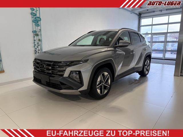 Hyundai TUCSON - GO+ 1.6 T-GDI 48V 2WD 117 kW (160 PS) 2-Zonen-Klimaautomatik, Android Auto, Apple CarPlay, Voll-LED Scheinwerfer, Keyless Go, Navigationssystem, Virtual Cockpit, 18 Zoll Leichtmetallfelgen, uvm.