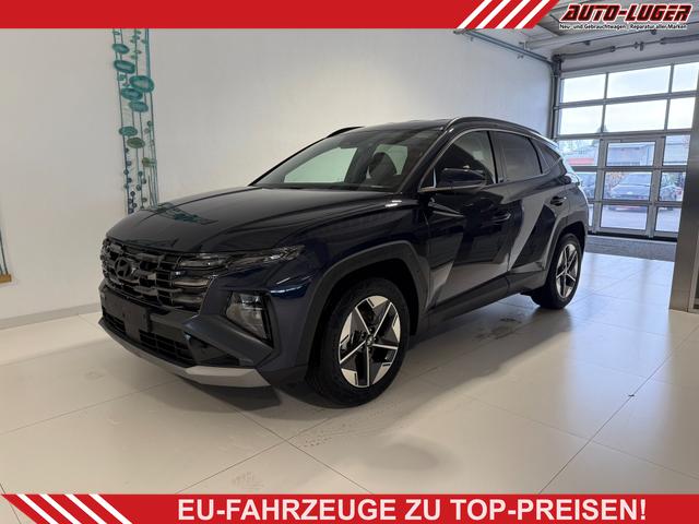 Hyundai TUCSON - GO+ 1.6 T-GDI 48V 2WD 117 kW (160 PS) 2-Zonen-Klimaautomatik, Android Auto, Apple CarPlay, Voll-LED Scheinwerfer, Keyless Go, Navigationssystem, Virtual Cockpit, 18 Zoll Leichtmetallfelgen, uvm.