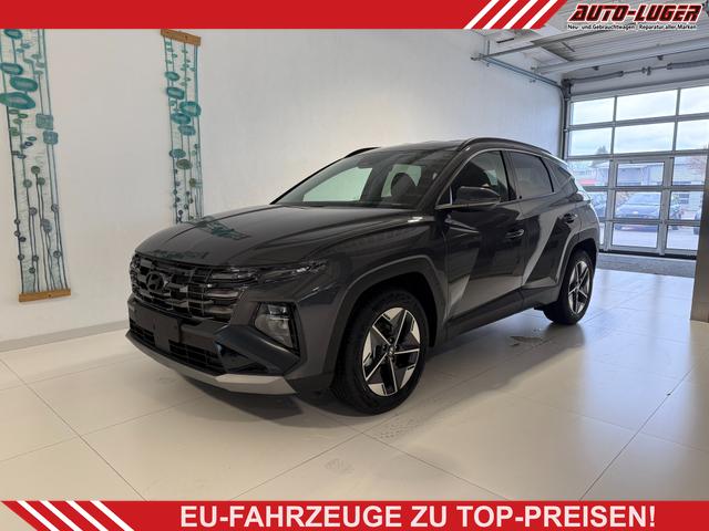 Hyundai TUCSON - GO+ 1.6 T-GDI 2WD DCT 110 kW (150 PS) 2-Zonen-Klimaautomatik, Sitzheizung, Lenkradheizung, Navigationssystem, DAB, Android Auto, Apple CarPlay, R&uuml;ckfahrkamera, Einparkhilfe vorne und hinten, 18 Zoll Leichtmetallfelgen, uvm.