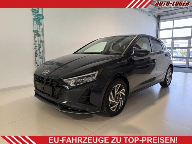 Hyundai i20 - GO+ 1.0 T-GDI DCT 73 kW (100 PS) Lenkradheizung, Sitzheizung, Klimaautomatik, DAB, Android Auto, Apple CarPlay, Navigationssystem, Digitales Cockpit, Einparkhilfe hinten, R&uuml;ckfahrkamera, LED-Scheinwerfer, 16 Zoll Leichtmetallfelgen, uvm.