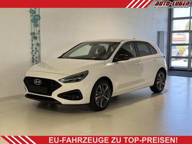 Hyundai i30 - GO+ 1.5 DPI 71 kW (97 PS) Sitzheizung, Lenkradheizung, 2-Zonen-Klimaautomatik, Android Auto, Apple CarPlay, Navigationssystem, DAB, Indutkionsladen f&uuml;r Smartphones, 17 Zoll Leichtmetallfelgen, uvm.