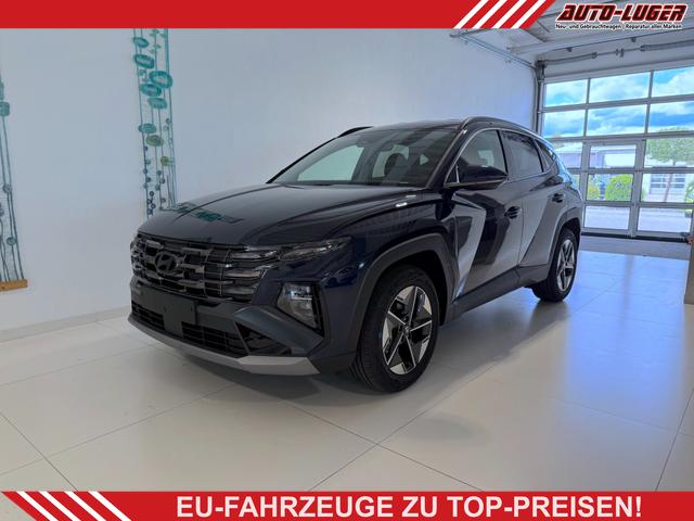 Hyundai TUCSON - GO+ 1.6 T-GDI 2WD DCT 110 kW (150 PS) 2-Zonen-Klimaautomatik, Sitzheizung, Lenkradheizung, Navigationssystem, DAB, Android Auto, Apple CarPlay, R&uuml;ckfahrkamera, Einparkhilfe vorne und hinten, 18 Zoll Leichtmetallfelgen, uvm.