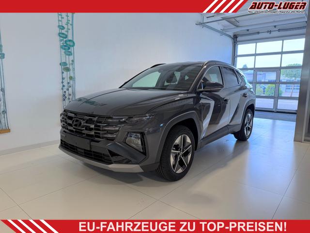 Hyundai TUCSON - GO 1.6 T-GDI Hybrid 2WD AT 176 kW (239 PS) 2-Zonen-Klimaautomatik, Sitzheizung, Lenkradheizung, Navigationssystem, DAB, Android Auto, Apple CarPlay, R&uuml;ckfahrkamera, Einparkhilfe vorne und hinten, 18 Zoll Leichtmetallfelgen, uvm.