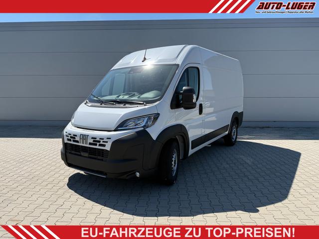 Fiat Ducato - L2H2 3.5T Maxi 2.2 Diesel 103kW (140PS) Radio, Federung hinten, Verst&auml;rkt (Doppelblattfederung), R&uuml;ckfahrkamera, Ersatzrad, Heckt&uuml;ren mit &Ouml;ffnungswinkel 260&deg;, Dachablage &uuml;ber der Frontscheibe, 15 Zoll Stahlfelgen uvm.