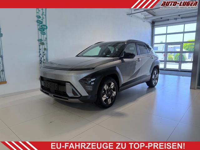 Hyundai KONA - GO+ 1.6 T-GDI 2WD DCT 102 kW (139 PS) 2-Zonen-Klimaautomatik, Sitzheizung, Lenkradheizung, DAB, Android Auto, Apple CarPlay, Navigationssystem, Induktionsladestation, LED-Scheinwerfer, 18 Zoll Leichtmetallfelgen, uvm