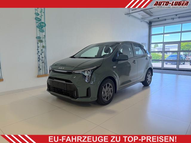 Kia Picanto - 1,0 GDI AMT5 50 kW (68 PS) Klimaanlage, Lenkradheizung, Sitzheizung, Navigationssystem, Bluetooth, Android Auto, Apple CarPlay, Radio, DAB, Freisprecheinrichtung, Tempomat, 14 Zoll Leichtmetallfelgen, uvm.