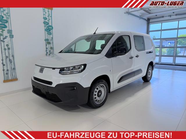 Fiat Doblo - MULTICAB XL MIT ERH&Ouml;HTER NUTZLAST 1.5 BlueHDi 130 AT8 2-Zonen Klimaautomatik, Radio, DAB, R&uuml;ckfahrkamera, Lichtsensor, Regensensor, Nebelscheinwerfer, Ersatzrad, 16 Zoll Stahlfelgen, uvm.