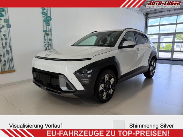 Hyundai KONA - GO+ 1.0 T-GDI 2WD 74 kW (101 PS) 2-Zonen-Klimaautomatik, Sitzheizung, Lenkradheizung, DAB, Android Auto, Apple CarPlay, Navigationssystem, Induktionsladestation, LED-Scheinwerfer, 18 Zoll Leichtmetallfelgen, uvm