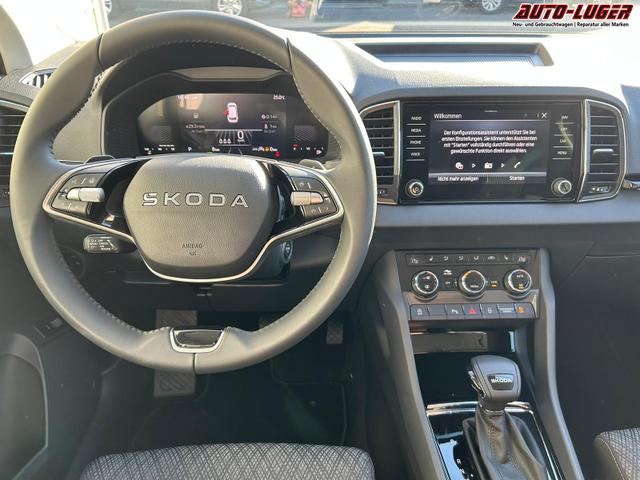 Skoda Karoq Extra Plus 1.5 TSI DSG AHK*Android Auto*Matrix*E-Heck*SHZ*ACC*Keyless*Kamera*17" LM* 2Z Klimaauto*SUNSET 