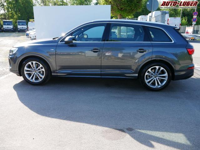 Audi Q7 S line 45 TDI*4X4*AHK*LED*7-SITZE*20 ZOLL*PANO*KAMERA*NAVI*LUFTFEDRUNG 