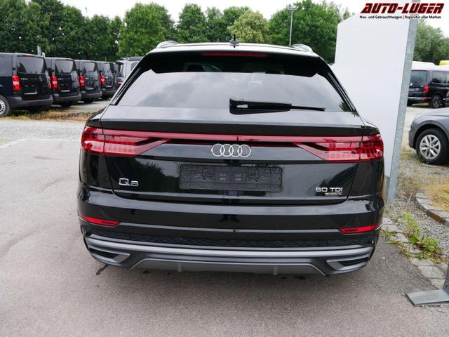 Audi Q8 S-LINE 50 TDI QUATTRO TIPTRONIC * 22 ZOLL LEDER AHK ADAPTIVE AIR SUSPENSION SPORT NAVI MMI TOUCH 