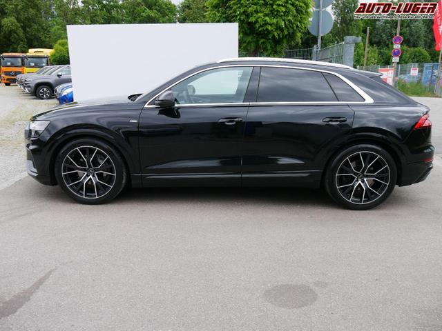 Audi Q8 S-LINE 50 TDI QUATTRO TIPTRONIC * 22 ZOLL LEDER AHK ADAPTIVE AIR SUSPENSION SPORT NAVI MMI TOUCH 
