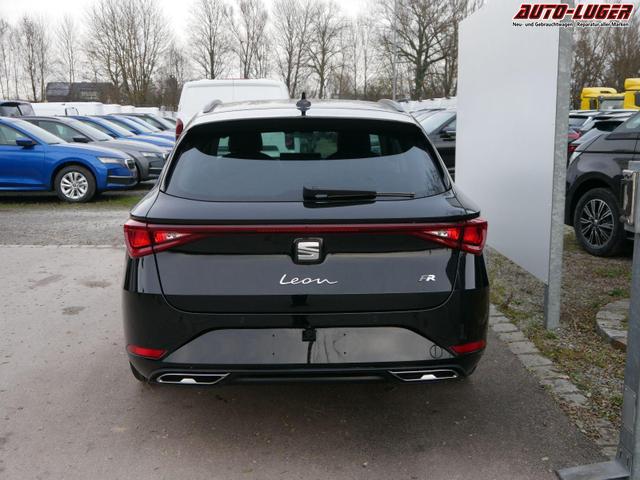Seat Leon Sportstourer FR Kombi 2.0 TDI DSG*NAVI*ACC*5J-GARANTIE*AHK-SCHWENKBAR*SOFORT-VERFÜGBAR*PDC*LED*SHZ*KLIMA*18-ZOLL 