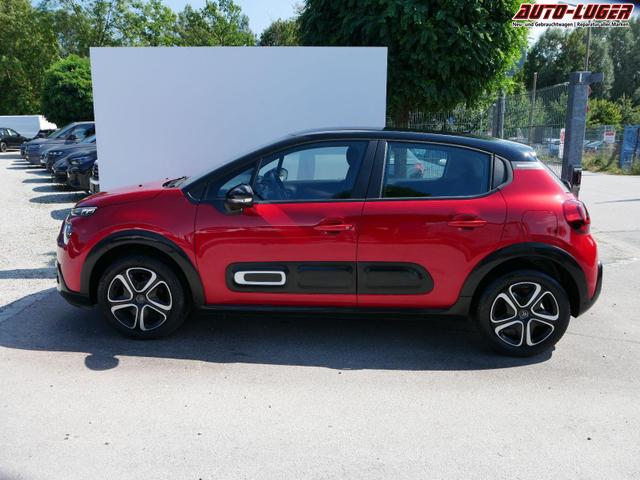 Citro&euml;n C3 Feel Pack 1.2 Pure Tech 83 * ECO-LED TEMPOMAT KLIMAAUTOMATIK NSW DACH SCHWARZ 
