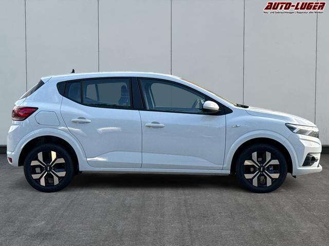 Dacia / Sandero / Weiß / / / KAMERA+SHZ + PDC+ DAB+ KLIMA, Beispielbilder, ggf. teilweise mit Sonderausstattung