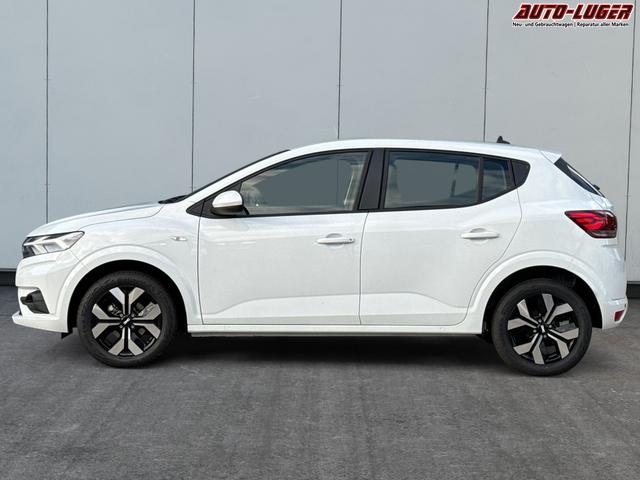 Dacia / Sandero / Weiß / / / KAMERA+SHZ + PDC+ DAB+ KLIMA, Beispielbilder, ggf. teilweise mit Sonderausstattung