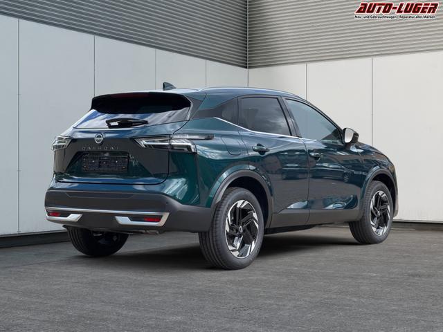 Nissan / Qashqai / Blau / / / EL.HECKKL+HEAD-UP+KAMERA+ACC+PDC+SHZ+LED , Beispielbilder, ggf. teilweise mit Sonderausstattung