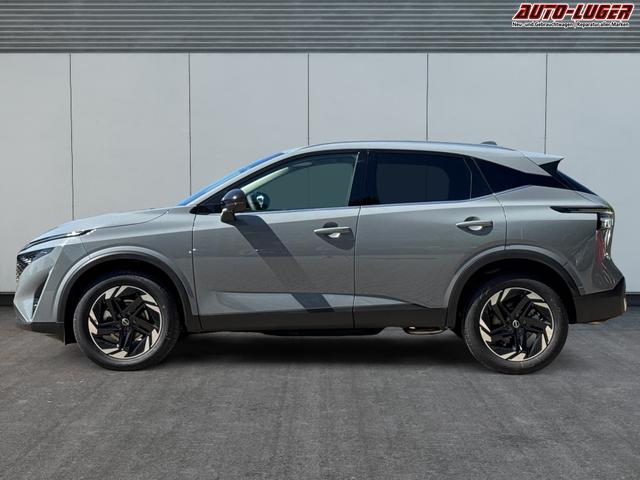 Nissan / Qashqai / Grau / / / EL.HECKKL+HEAD-UP+KAMERA+ACC+PDC+SHZ+LED , Beispielbilder, ggf. teilweise mit Sonderausstattung