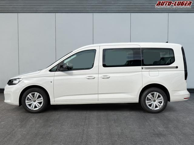 Volkswagen / Caddy Maxi / Wei&szlig; / / / Caddy Maxi KAMERA+APP+PDC+ACC+LANE ASSIST, Beispielbilder, ggf. teilweise mit Sonderausstattung
